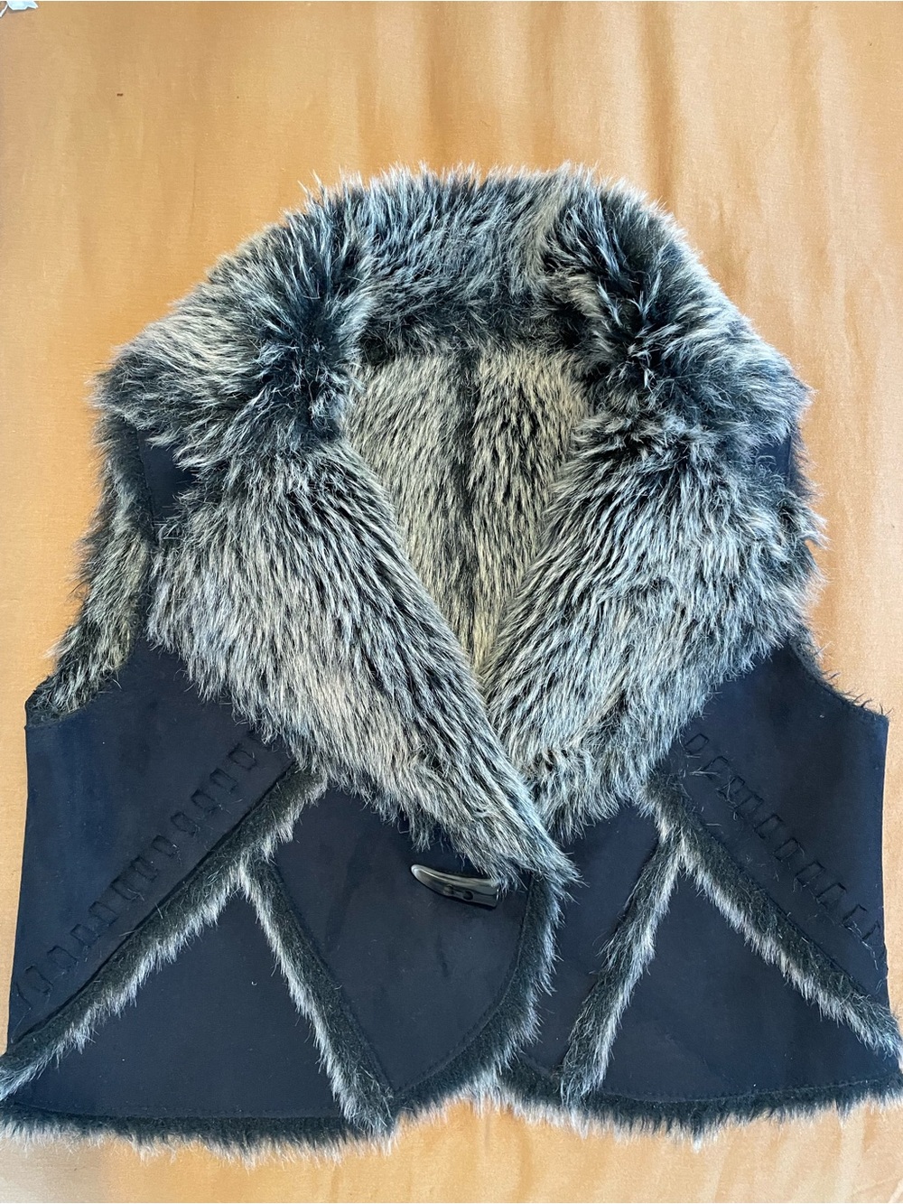 Miu Miu vintage cropped suede vest